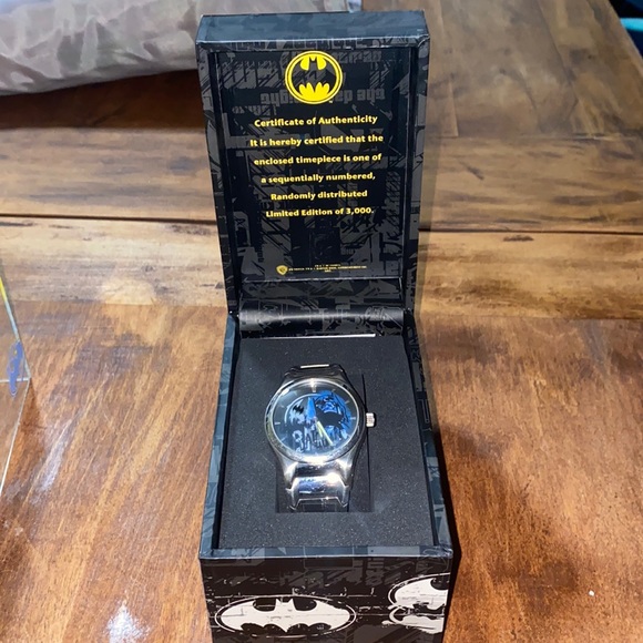 Fossil Other - Fossil Batman Legend Watch Li2521 Mens Collectors Lmt. Ed.